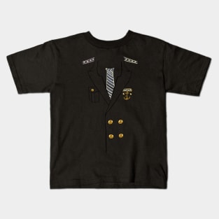 Captain's Uniform Kids T-Shirt